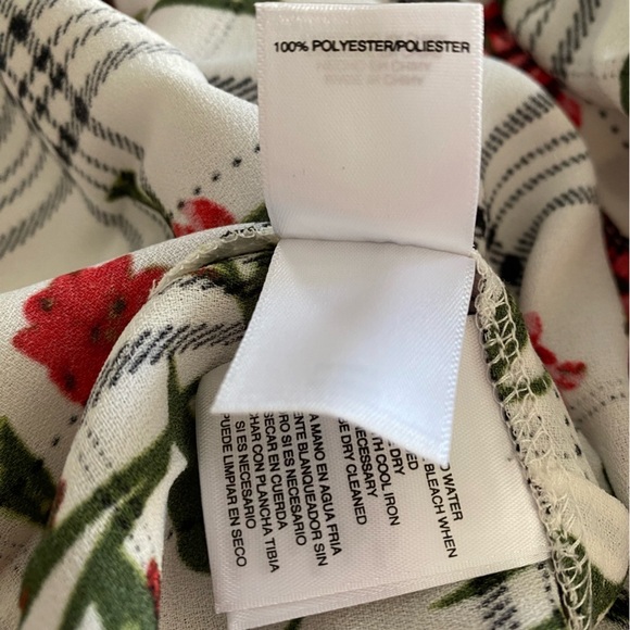 Rachel Roy Collection Plus Size Long Sleeve Floral Blouse Career NWT Size 16W - Picture 9 of 9